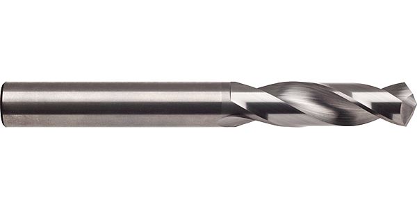 Gühring Spiralbohrer 3xD TiN beschichtet aus hochwertigem Stahl mit präziser Schneide für Metallbohrungen